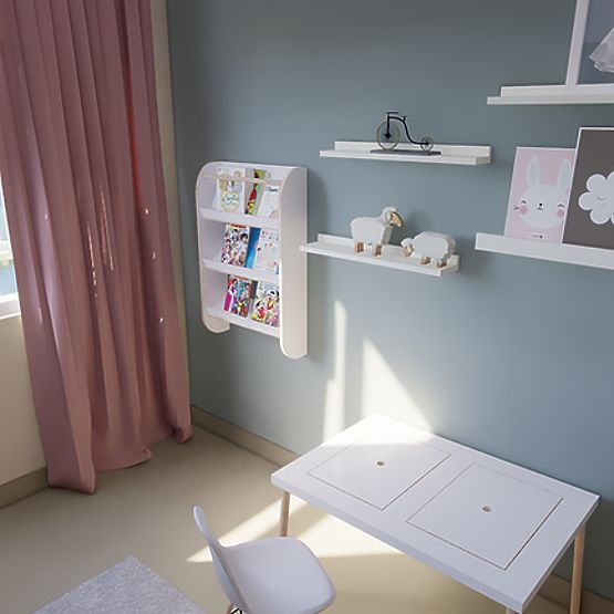 Libreria per bambini 74,5 x 49 cm - scaffali per libri