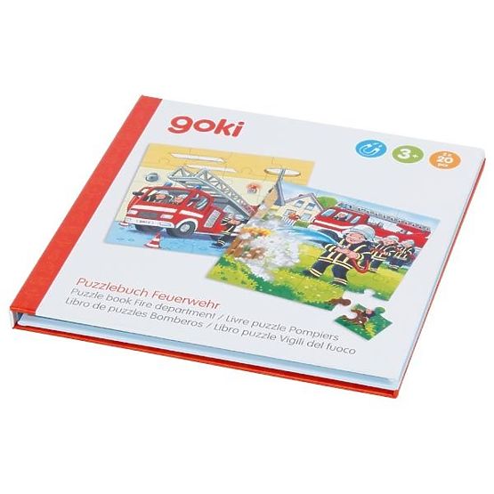 Libro magnetico puzzle Vigili del Fuoco