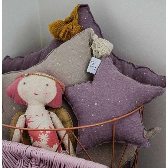 LILU Mussola cuscino stella mini