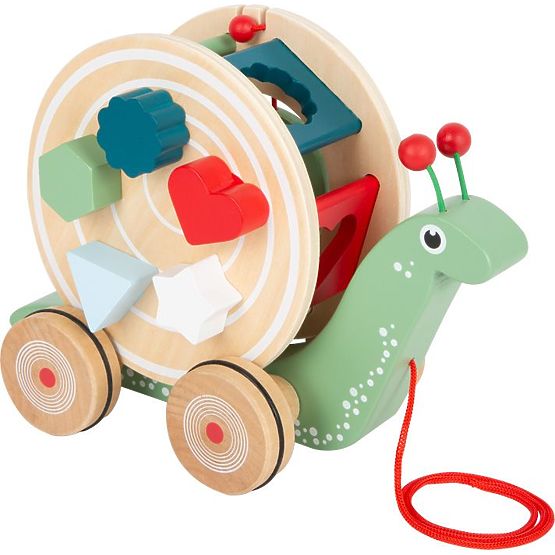 Lumaca con scatola di smistamento su corda Montessori