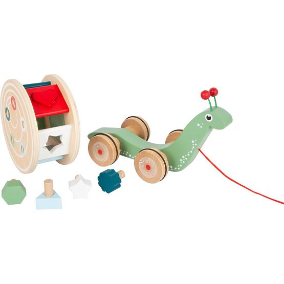 Lumaca con scatola di smistamento su corda Montessori