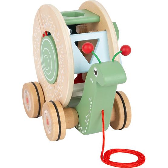 Lumaca con scatola di smistamento su corda Montessori