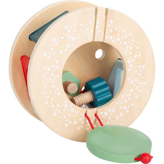 Lumaca con scatola di smistamento su corda Montessori