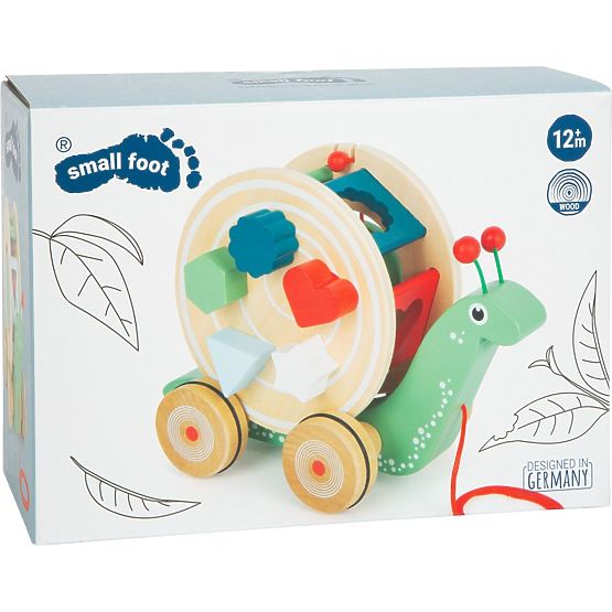 Lumaca con scatola di smistamento su corda Montessori