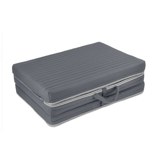Materasso pieghevole portatile Amio - 120x60 cm - grigio