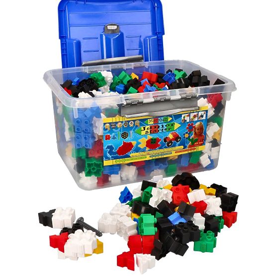 Mega set di blocchi di costruzione Morphun Starter, 600 pezzi