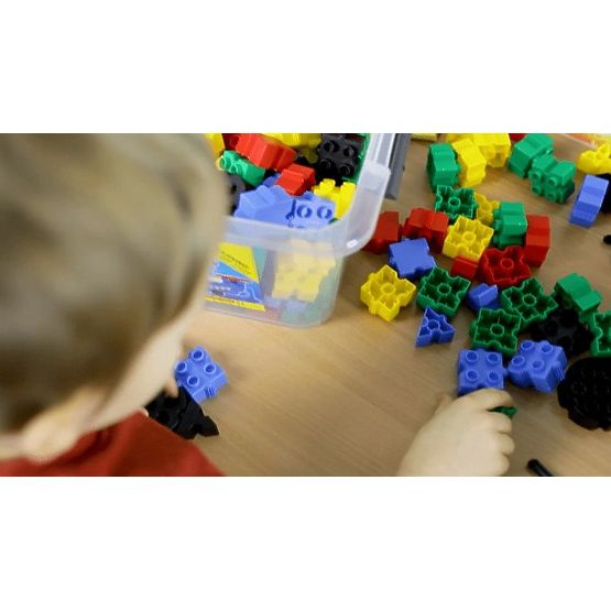 Mega set di blocchi di costruzione Morphun Starter, 600 pezzi