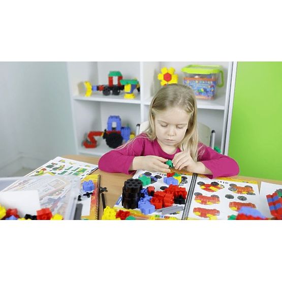 Mega set di blocchi di costruzione Morphun Starter, 600 pezzi