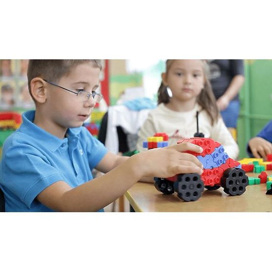 Mega set di blocchi di costruzione Morphun Starter, 600 pezzi