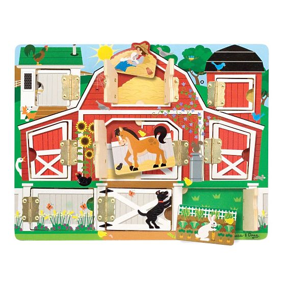 Melissa and Doug - Apri e Chiudi - Puzzle Nascondino