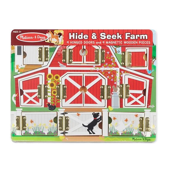 Melissa and Doug - Apri e Chiudi - Puzzle Nascondino
