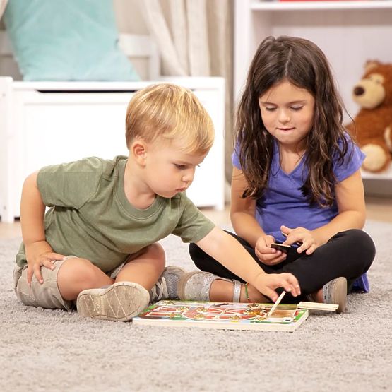 Melissa and Doug - Apri e Chiudi - Puzzle Nascondino