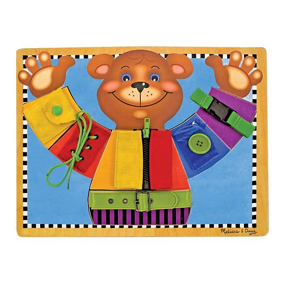 Melissa and Doug - Tavola motoria Vesti l'orsetto