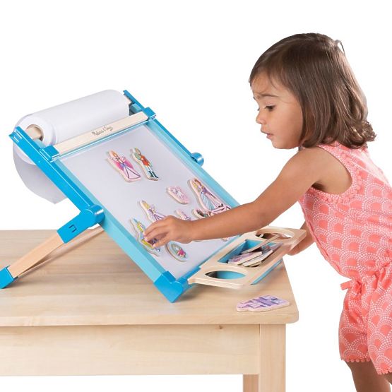 Melissa & Doug - Magneti frigo Princess 20 pezzi