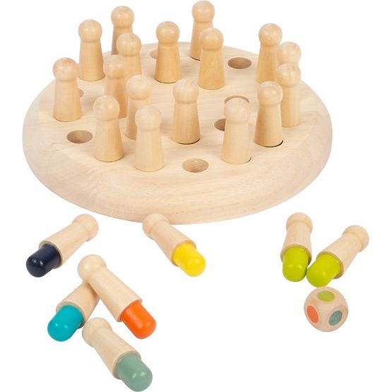 Memory game con pedine colorate