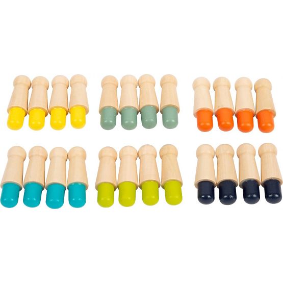 Memory game con pedine colorate