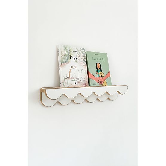 Mensola WAVE - bianca