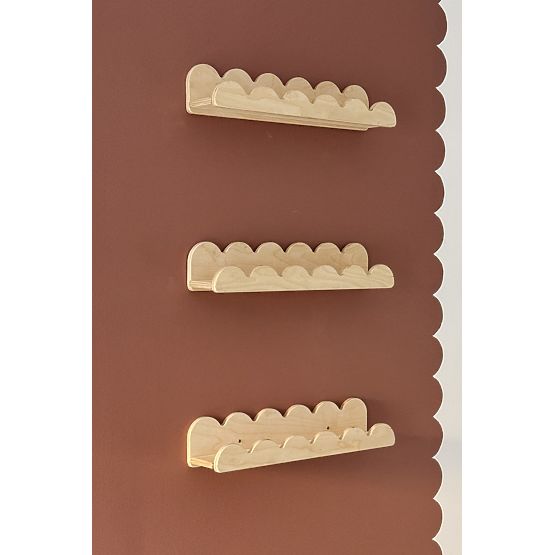 Mensola WAVE - naturale