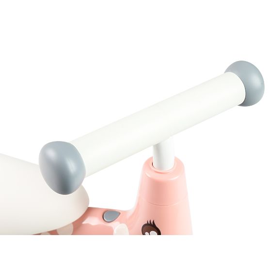 Mini buttafuori - rosa con pois bianchi