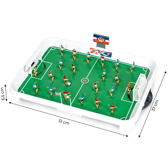 Mini calcio balilla a molle, 22 giocatori