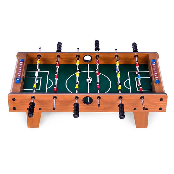 Mini calcio balilla da tavolo 69x35,5 cm in legno ECOTOYS