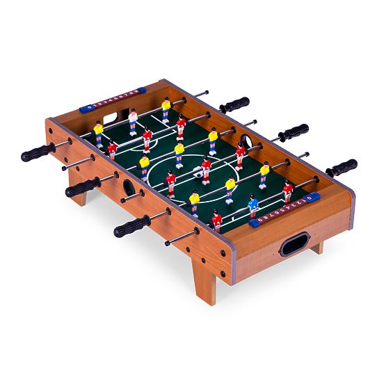 Mini calcio balilla da tavolo 69x35,5 cm in legno ECOTOYS