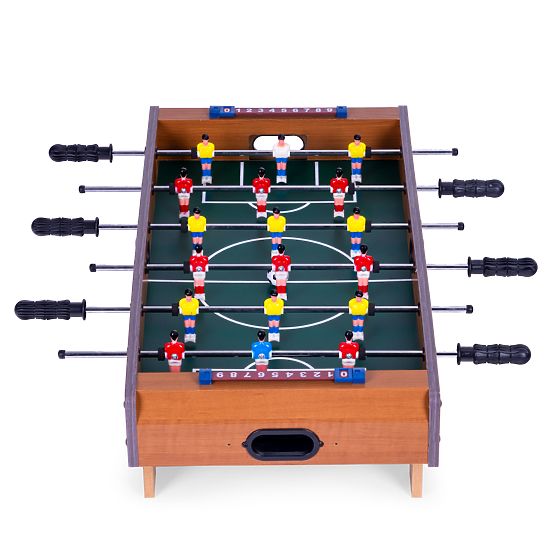 Mini calcio balilla da tavolo 69x35,5 cm in legno ECOTOYS