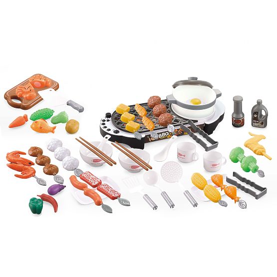 Mini cucina barbecue accessori per bambini