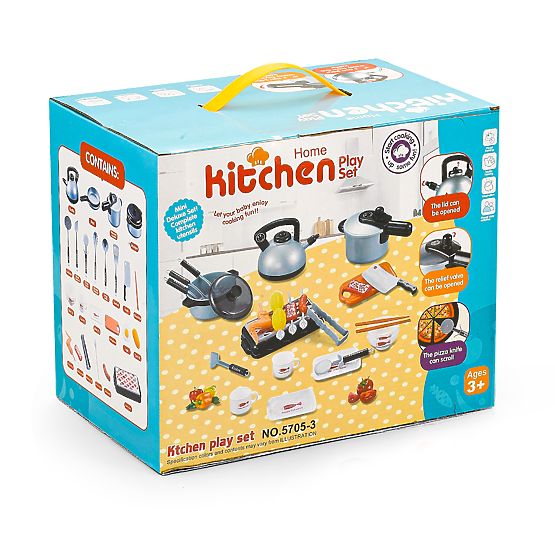 Mini cucina pentole accessori per bambini