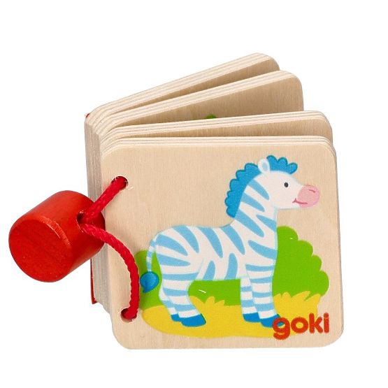 Mini-libro in legno GOKI