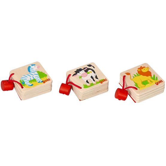 Mini-libro in legno GOKI