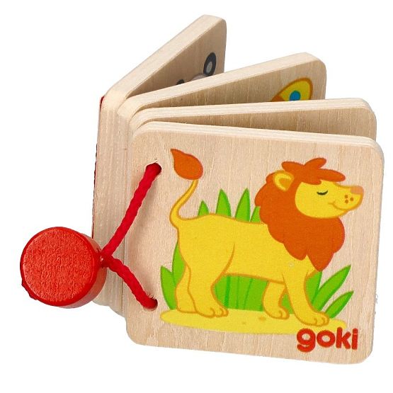 Mini-libro in legno GOKI