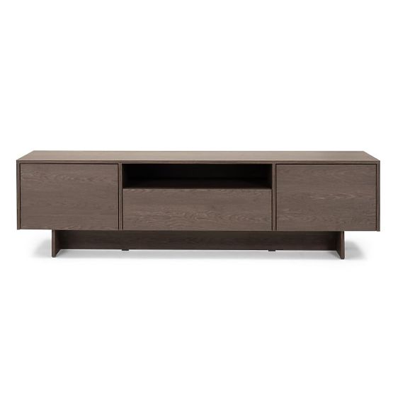 Mobile TV a due ante con cassetto Kanso, Rovere Baltic Storm