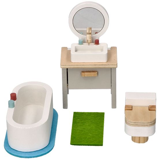 Mobili per casa delle bambole Bagno