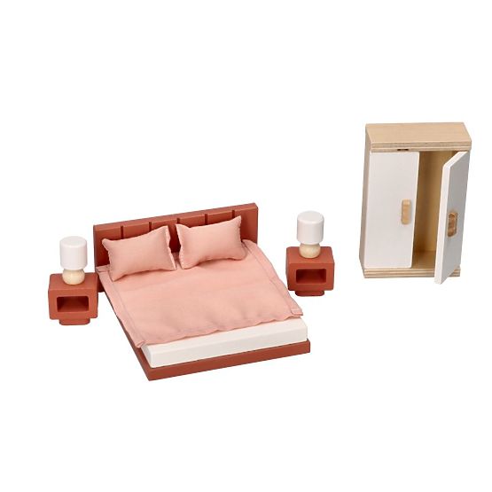 Mobili per Casa delle Bambole Camera da Letto