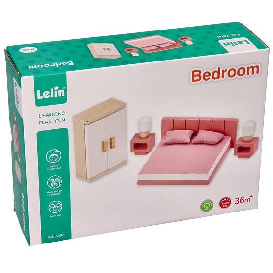 Mobili per Casa delle Bambole Camera da Letto