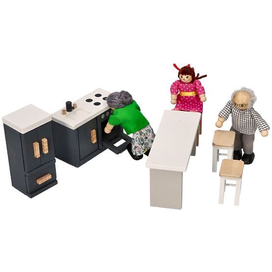 Mobili per casa delle bambole Cucina