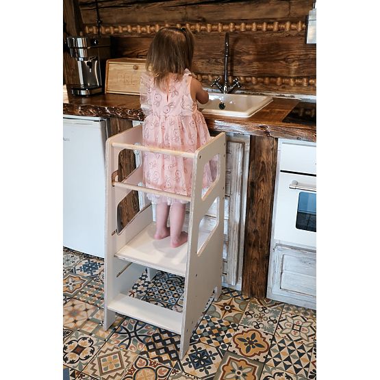 Montessori Learning Tower Nora - Bianca