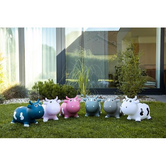 Mucca che salta KIDZZFARM - Rosa