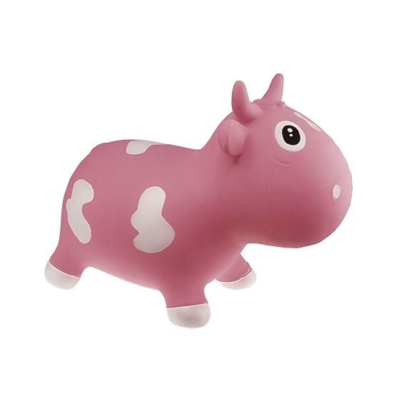 Mucca che salta KIDZZFARM - Rosa