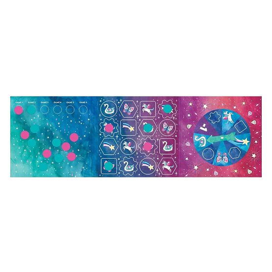 Mudpuppy Gioco da tavolo magnetico Unicorni magici