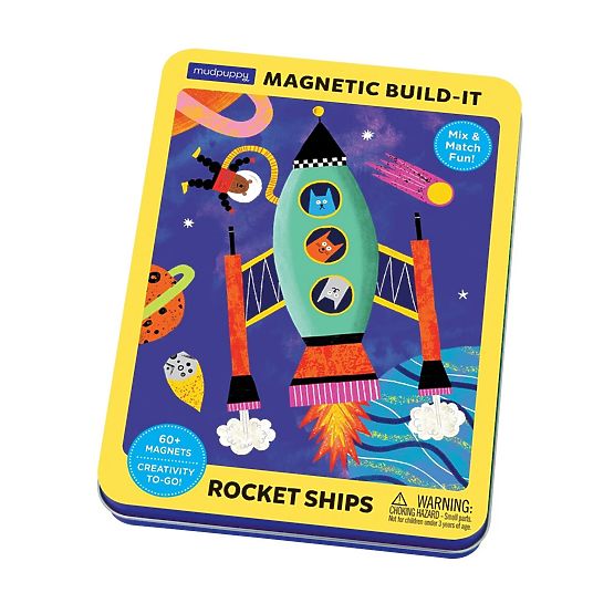 Mudpuppy Set Magnetico Costruisci il tuo Razzo