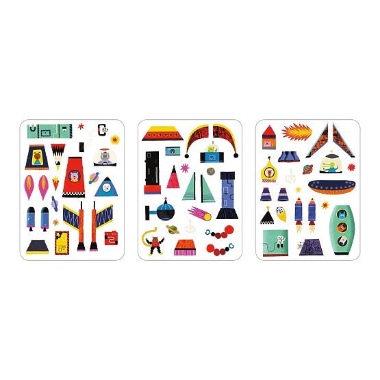 Mudpuppy Set Magnetico Costruisci il tuo Razzo