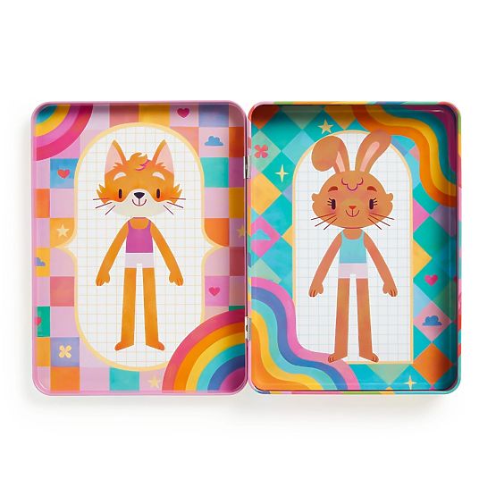 Mudpuppy Set Magnetico Vestirsi nei Colori dell'Arcobaleno