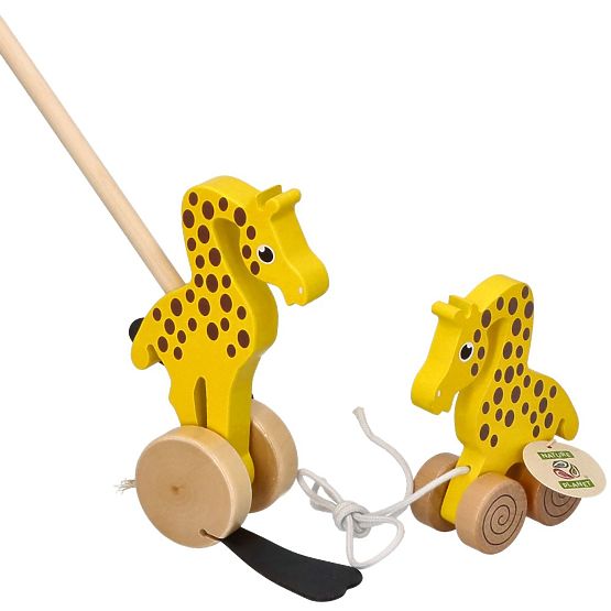 Nature Planet Giraffa da spingere