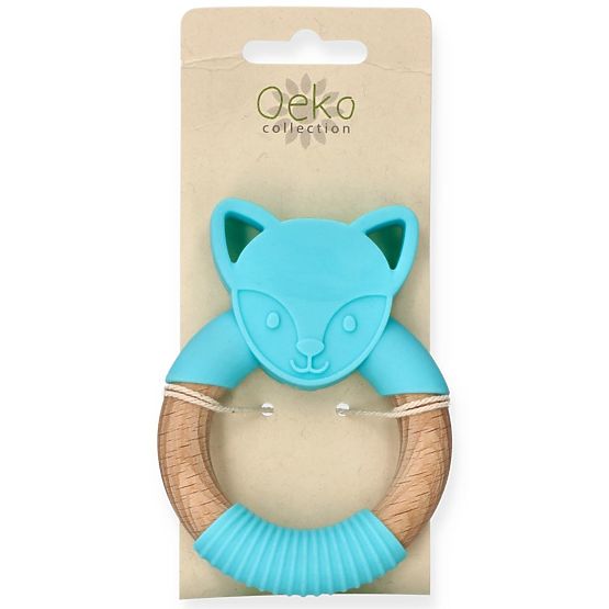 Nature Planet Massaggiagengive in silicone lupo blu