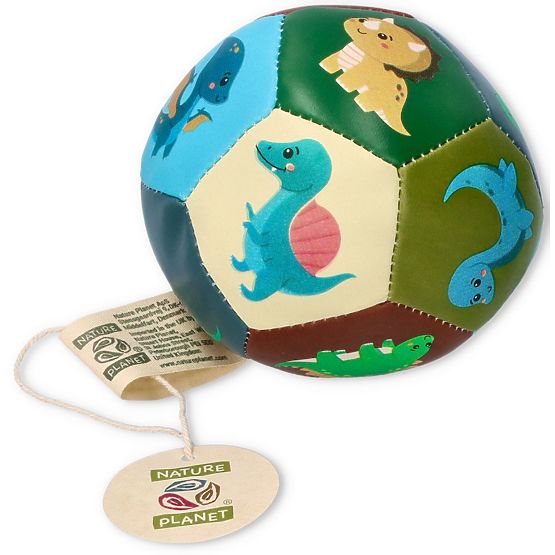 Nature Planet Palla a mano con dinosauri