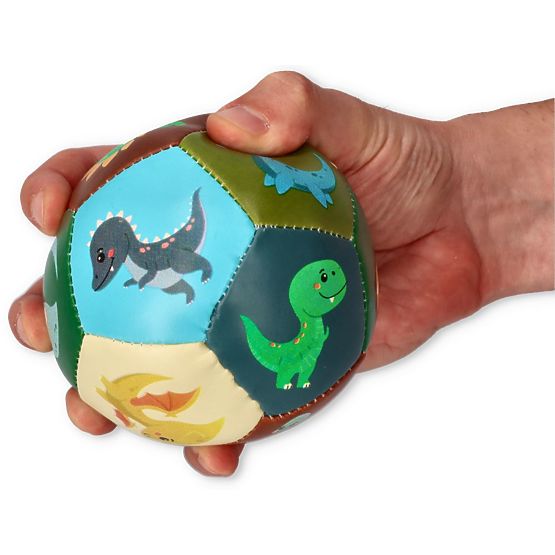 Nature Planet Palla a mano con dinosauri