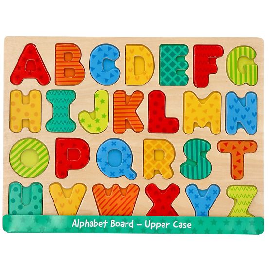 Nuovo puzzle in legno Alfabeto - gioco di lettere