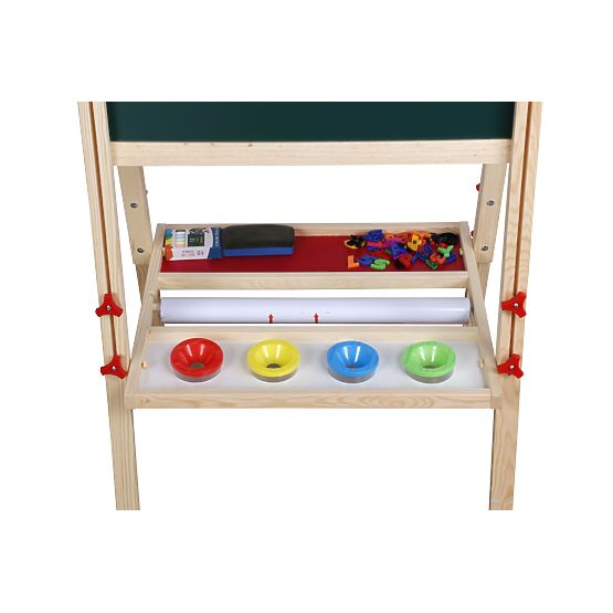 Lavagna in legno bifacciale Chalkie Duo